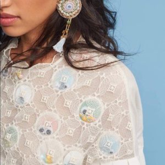 Anthropologie Carousel Swing Top - Picture 3 of 7